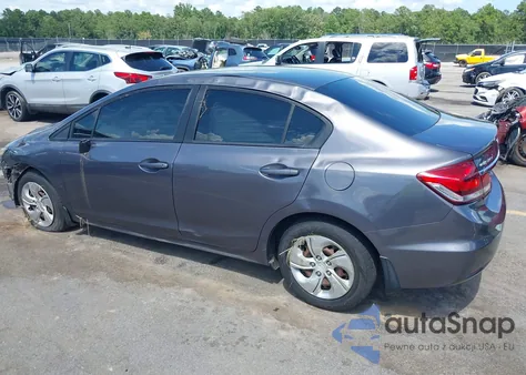 2015 Honda Civic Lx из США, поврежденный, VIN 19XFB2F51FE094487